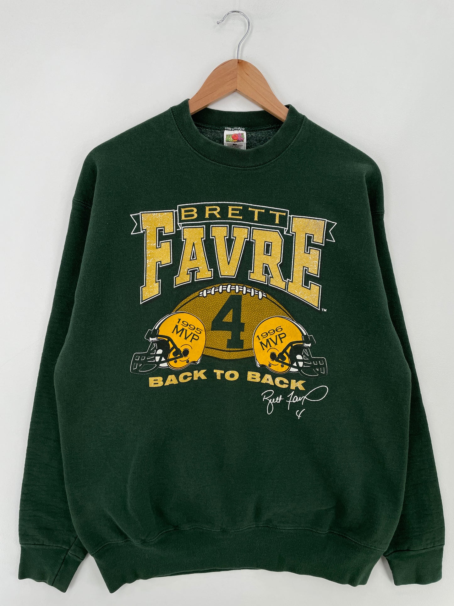 1996 GREEN BAY PACKERS Made in USA Size XL Vintage NFL Sweat-Shirt / E4004S