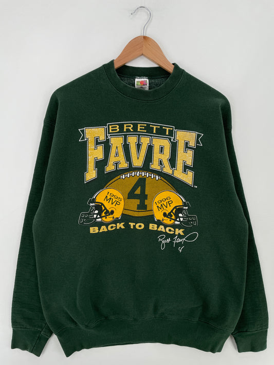 1996 GREEN BAY PACKERS Made in USA Size XL Vintage NFL Sweat-Shirt / E4004S