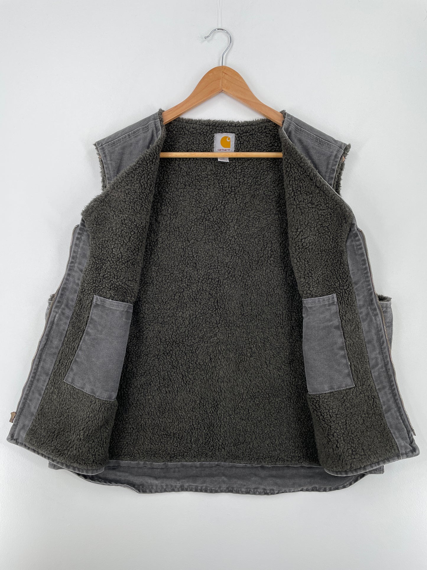 Vintage CARHARTT Size XL Duck Vest / A8650