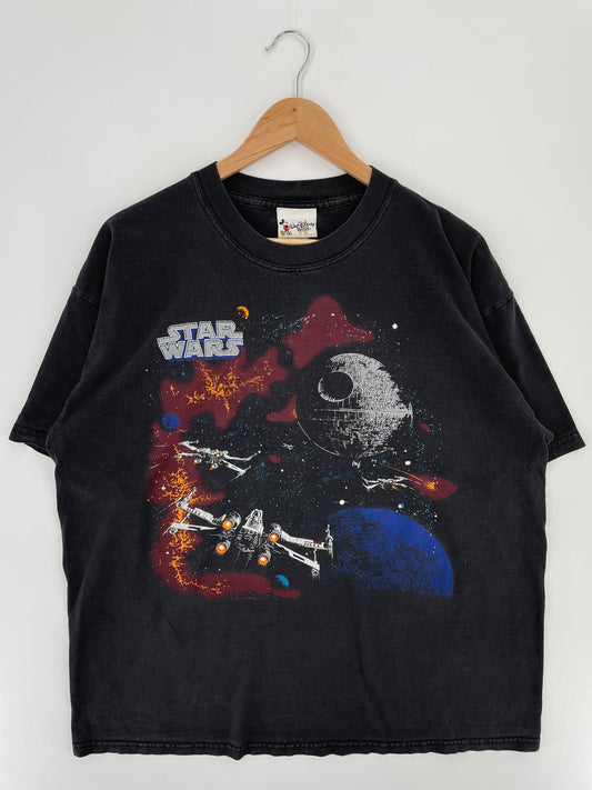 00' DISNEY STAR WARS Size XL Vintage T-Shirt / A2490