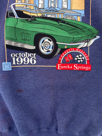 1996 CORVETTE Made in USA Size XL Vintage Sweat-shirt / E6000S