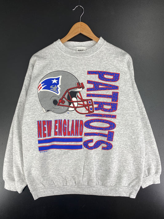 1994 NEW ENGLAND PATRIOTS Size XL Vintage NFL Sweat-Shirt / A5341