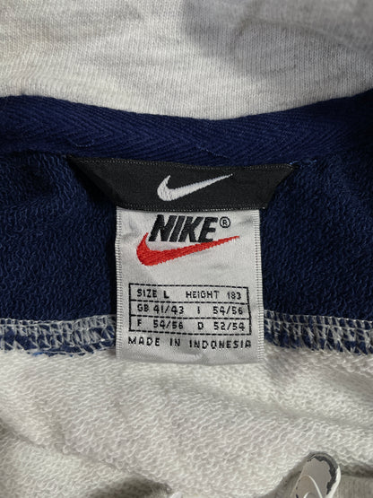 .90’s NIKE Size L Vintage Zip-up Sweat-Shirt / A7686