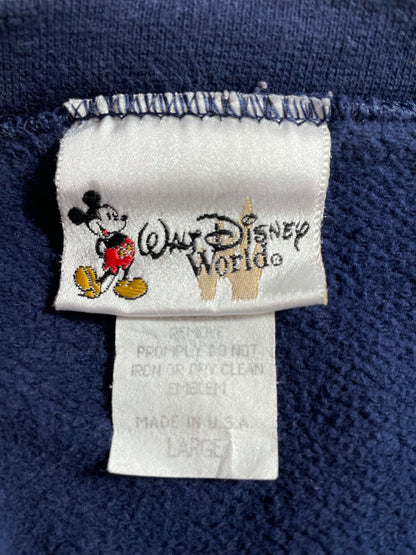 00' DISNEY MICKEY Made in USA Size L Vintage Sweat-Shirt / E1553S