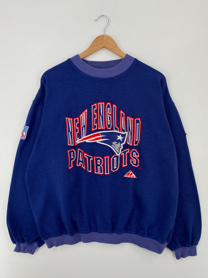 90's NEW ENGLAND PATRIOTS Size XL NFL Sweat-Shirt / A8748