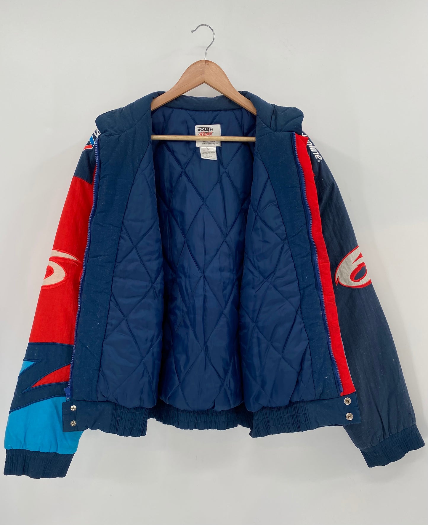 Vintage VALVOLINE Size L Racing Jacket / K6676