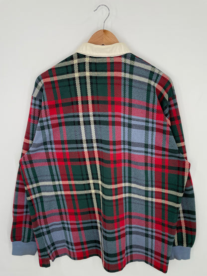 90's POLO SPORTS Size L Vintage Rugby-Shirt / K8343