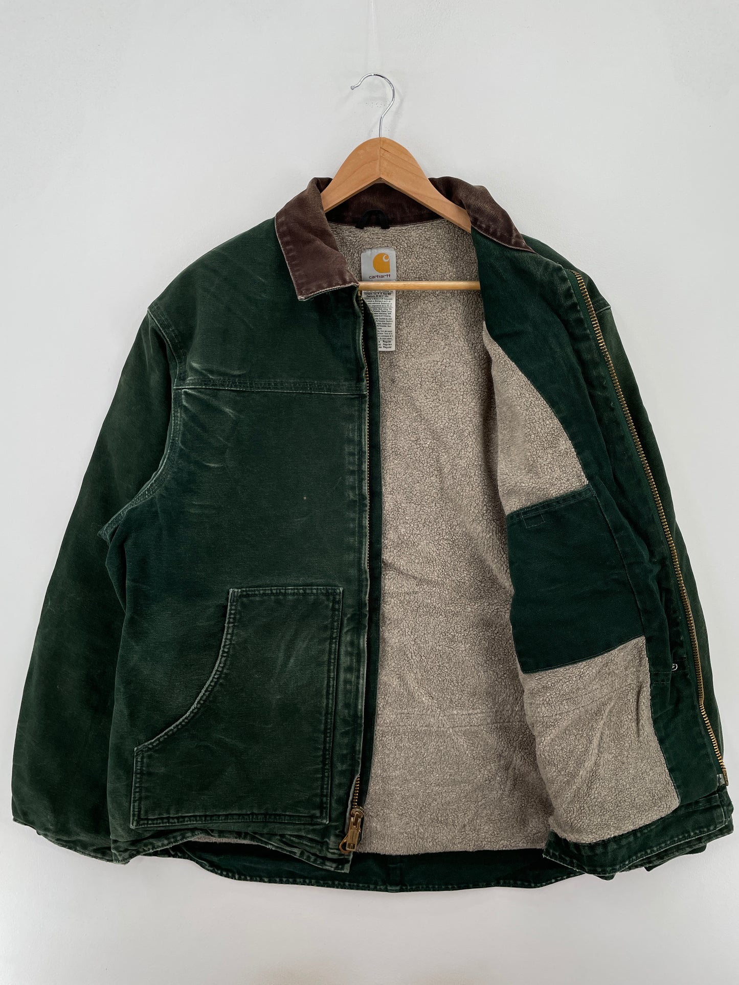 Vintage CARHARTT Size L Duck Jacket / A8008