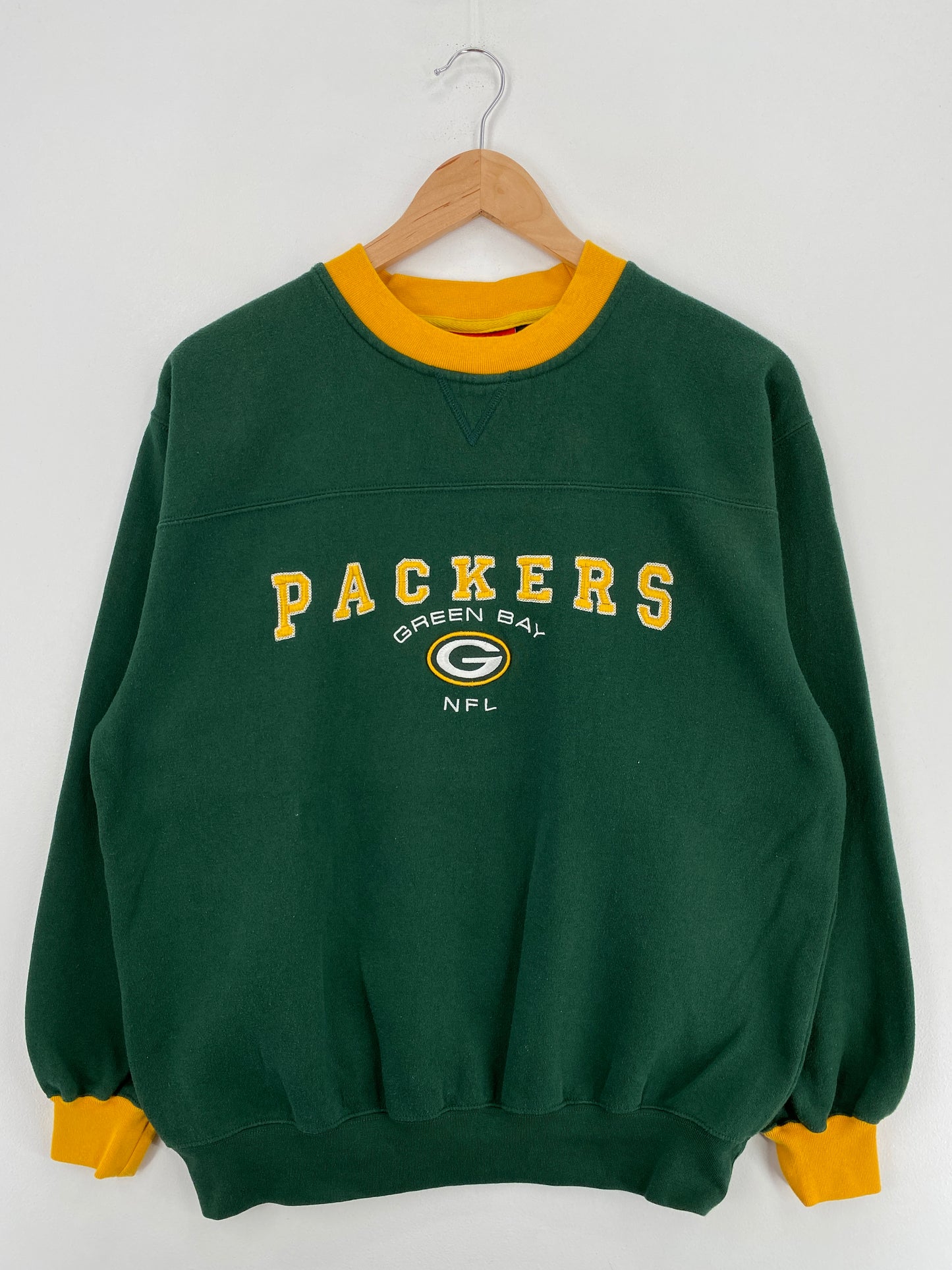 Vintage GREEN BAY PACKERS Size M NFL Sweat-Shirt/ A5728
