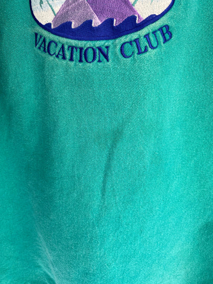 90’s DISNEY VACATION CLUB Made in USA Size L-XL Vintage Cotton Jacket / A9571
