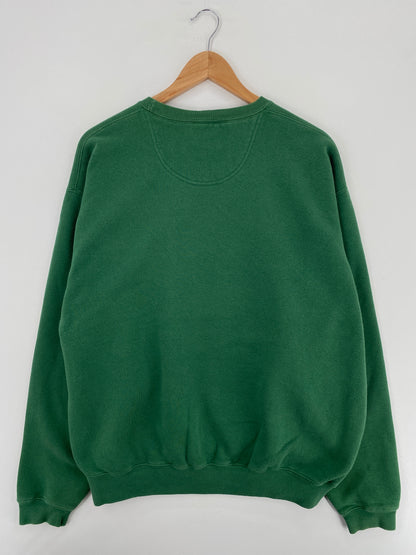 00' NIKE MINI SWOOSH Size L Vintage Sweat-Shirt / A5428