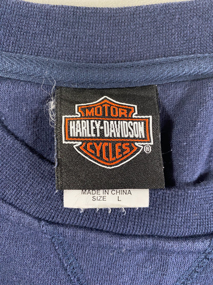 Vintage HARLEY DAVIDSON Size L Sweat-shirt / E6001S