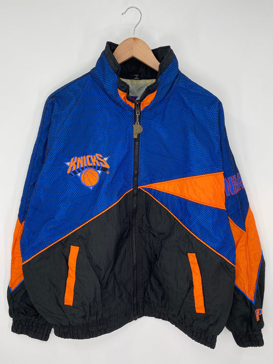 90’s NEW YORK KNICKS Size L Vintage NBA Nylon Jacket  / K9064
