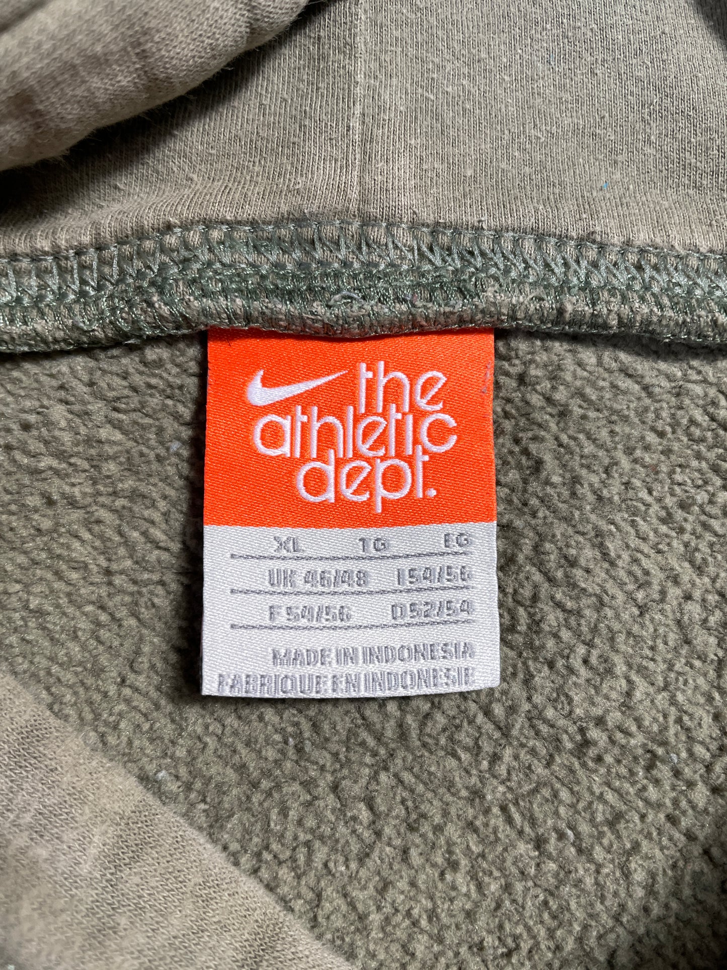 Vintage NIKE Size XL Hoodie Sweat-shirt / A9716