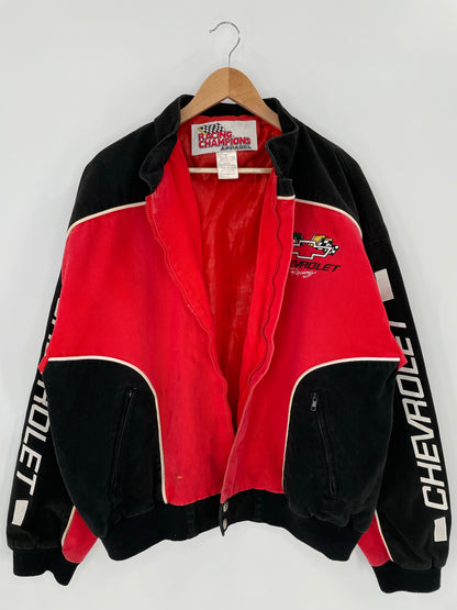 Vintage NASCAR CHEVRORET Size XL Racing Jacket/ K5982