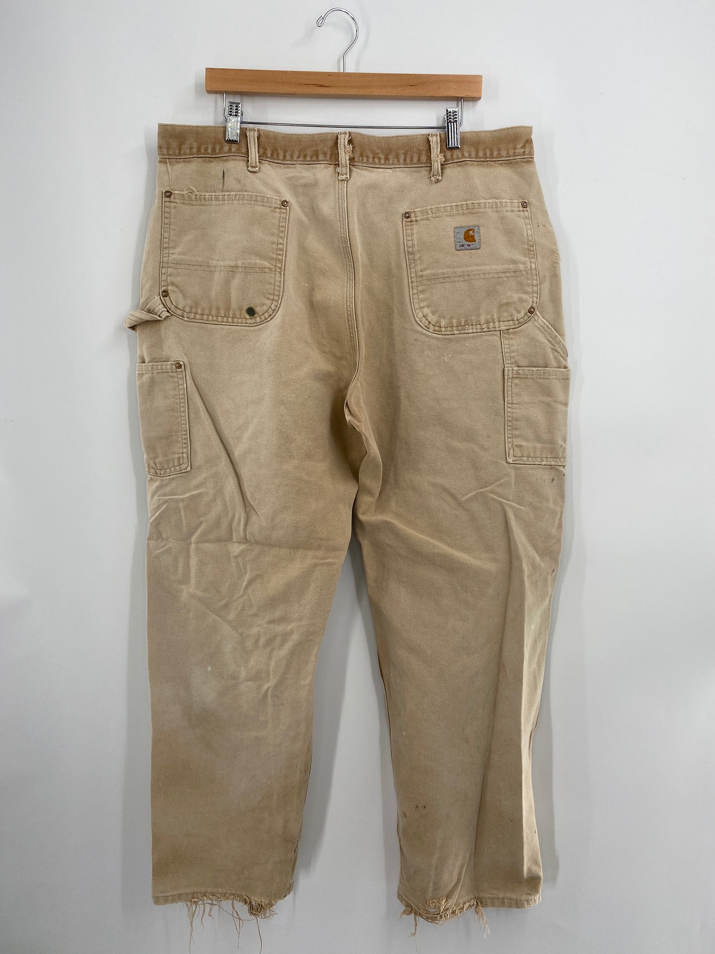 Vintage CARHARTT Made in USA Size W39xL30 Double Knee Pants / A6624