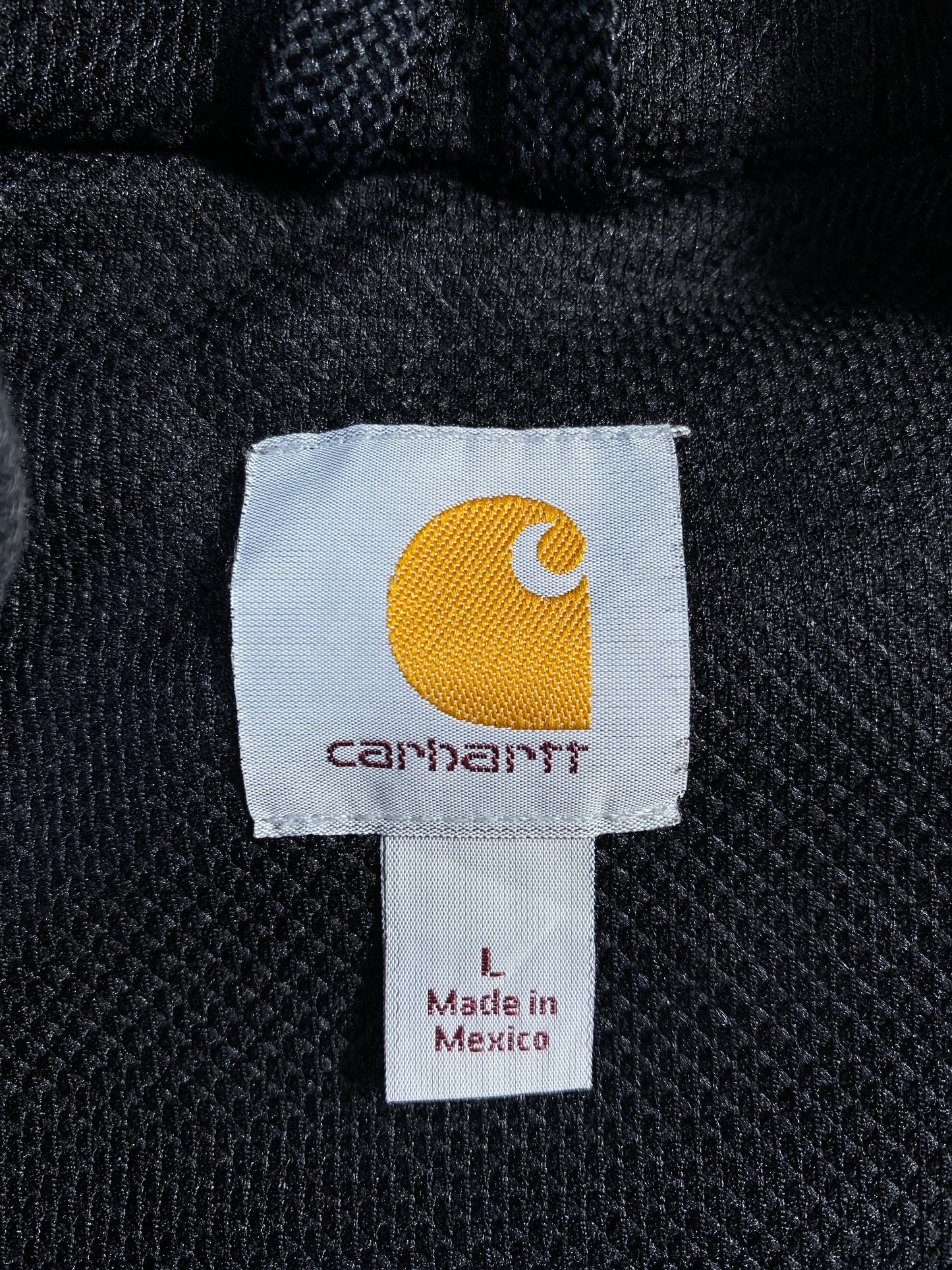 Vintage CARHARTT Size L Hoodie Zip-up Sweat-Shirt / A7930