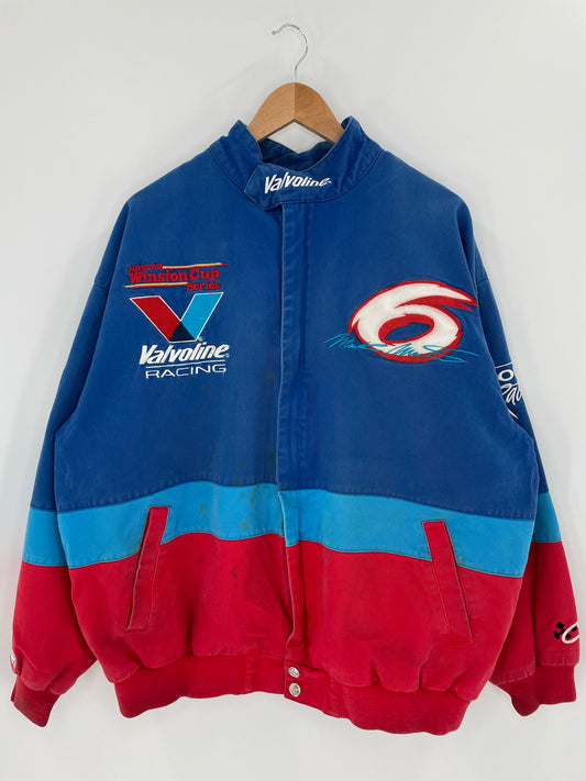 Vintage NASCAR VOLVOLINE  Size XL Racing Jacket/ K5983