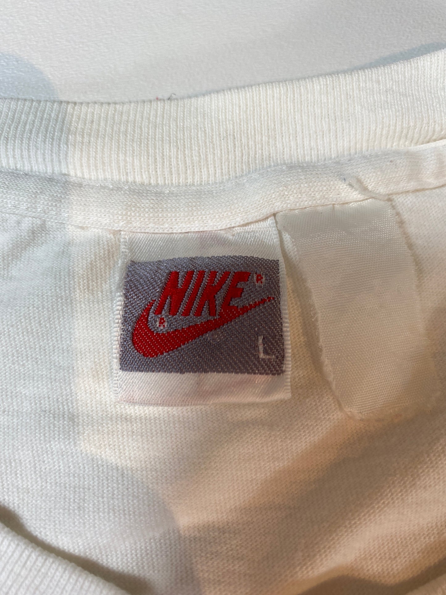 .90’s NIKE Silver Tag JUST DO IT  Size L Vintage T-shirt / E691