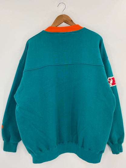 90's DOLPHINS Size XL Vintage  NFL Sweat-Shirt / K4141