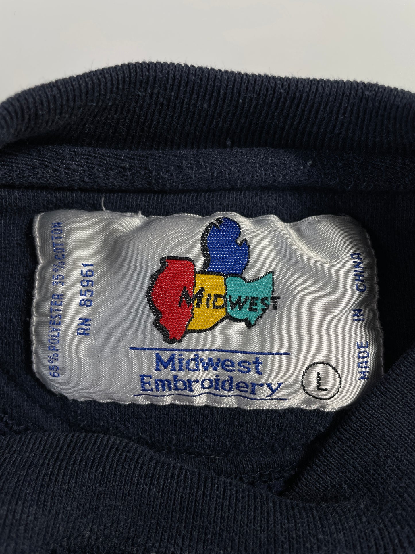 Vintage NOTRE DAME Size L College Sweat-shirt / E1433S