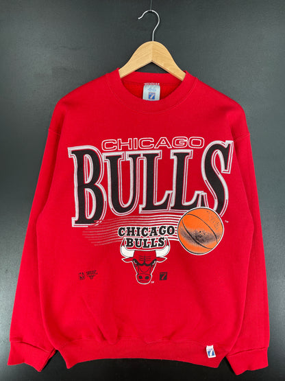 90's CHICAGO BULLS Made in USA Size L Vintage NBA Sweat-shirt / E3331S