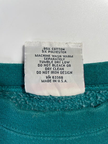 1994 MIAMI DOLPHINS Made in USA Size XL Vintage NFL Sweat-Shirt / A8830