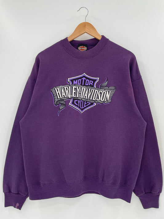 1992 HARLEY DAVIDSON Size XL Vintage Sweat-Shirt / K6314