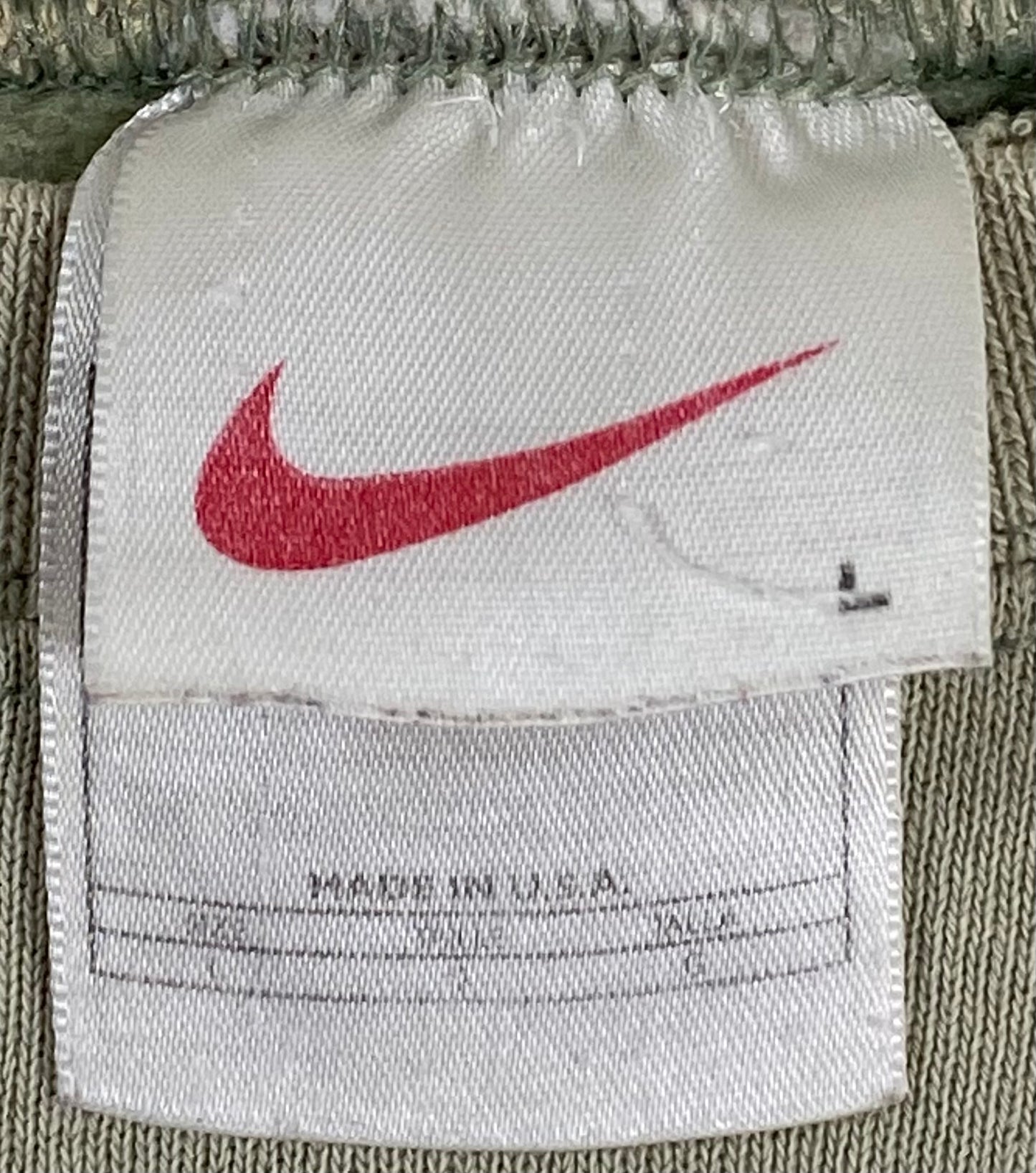 90' Nike Mini Swoosh Vintage Made in USA Sweat-Shirt / 4579