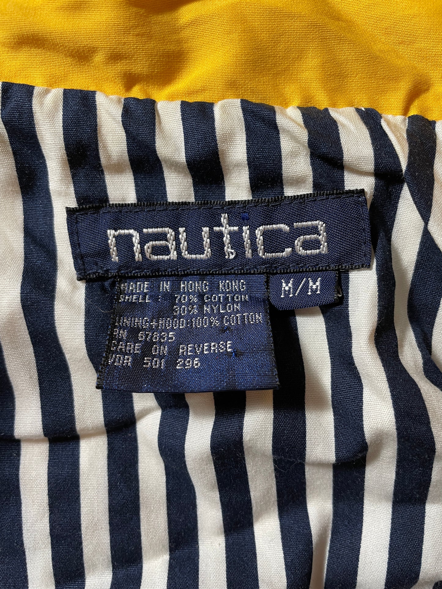 90's NAUTICA Size M Nylon Jacket / E2532J