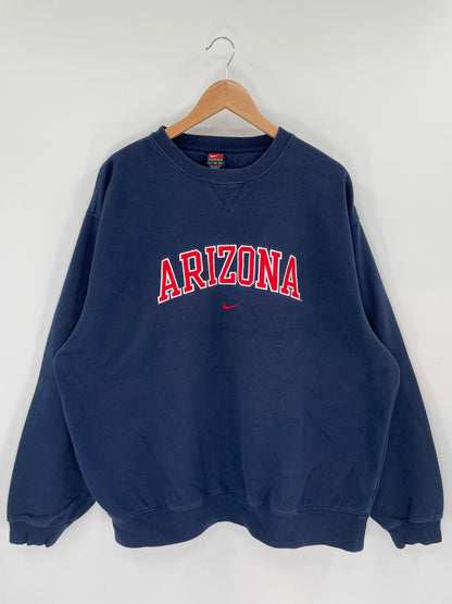 00' NIKE ARIZONA Size XL Vintage Sweat-shirt / K8690
