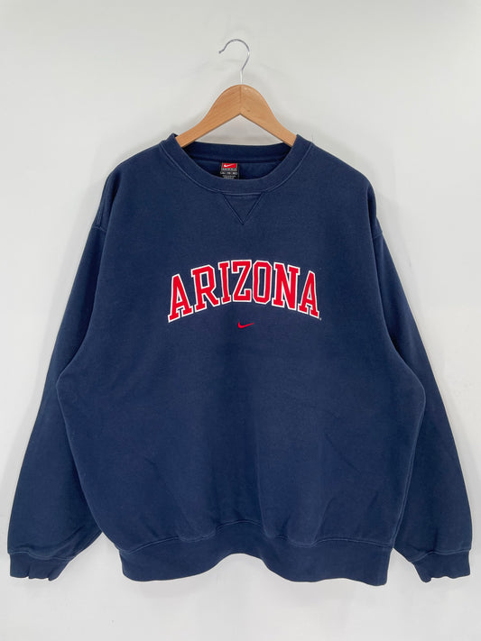 00' NIKE ARIZONA Size XL Vintage Sweat-shirt / K8690
