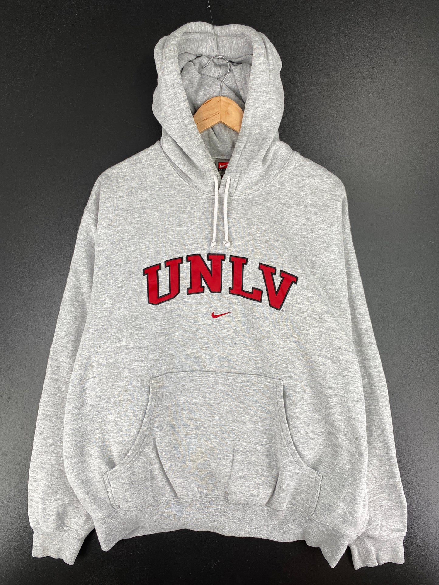 00' NIKE x UNIVERSITY OF NEVADA Size L Vintage College Hoodie Sweat-Shirt / A5942