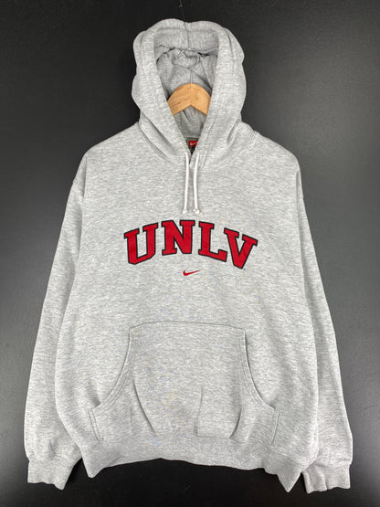 00' NIKE x UNIVERSITY OF NEVADA Size L Vintage College Hoodie Sweat-Shirt / A5942