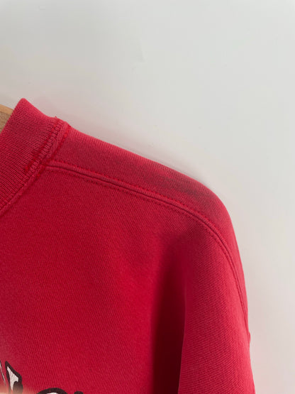 90's STARTER x DETROIT RED WINGS Made in USA Size L Vintage NHL Sweat-Shirts/ K8665