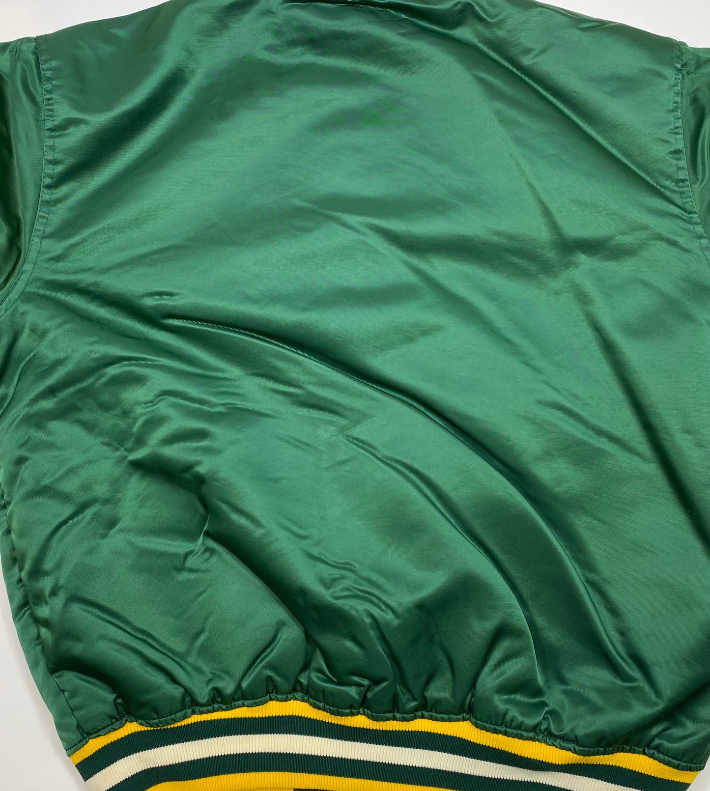 90's Starter x Packers Made in USA Vintage NFL Padded Nylon Jacket / 5031