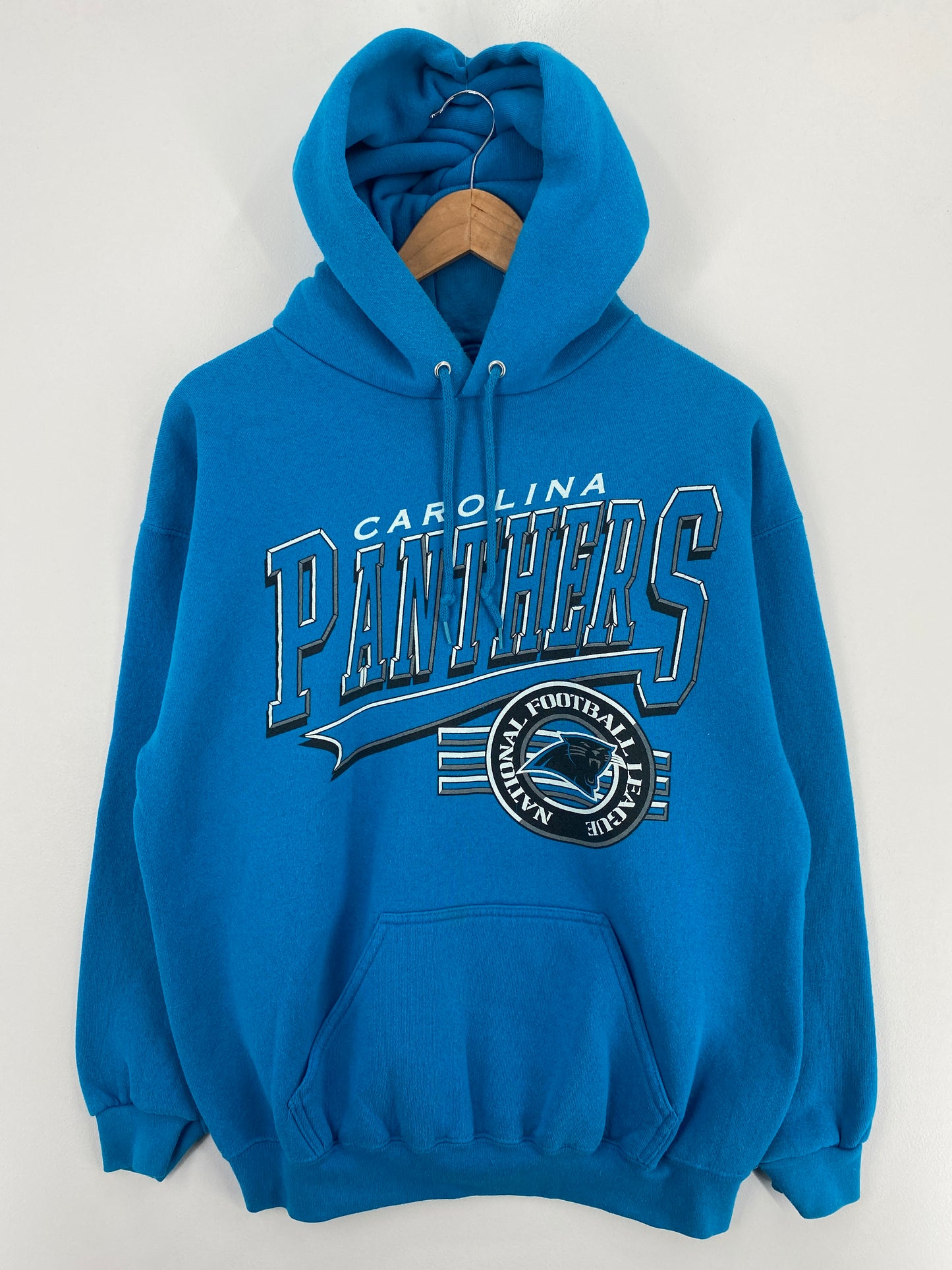 90's NORTH CAROLINA PANTHERS Size L Vintage NFL Hoodie Sweat-Shirt / A5397