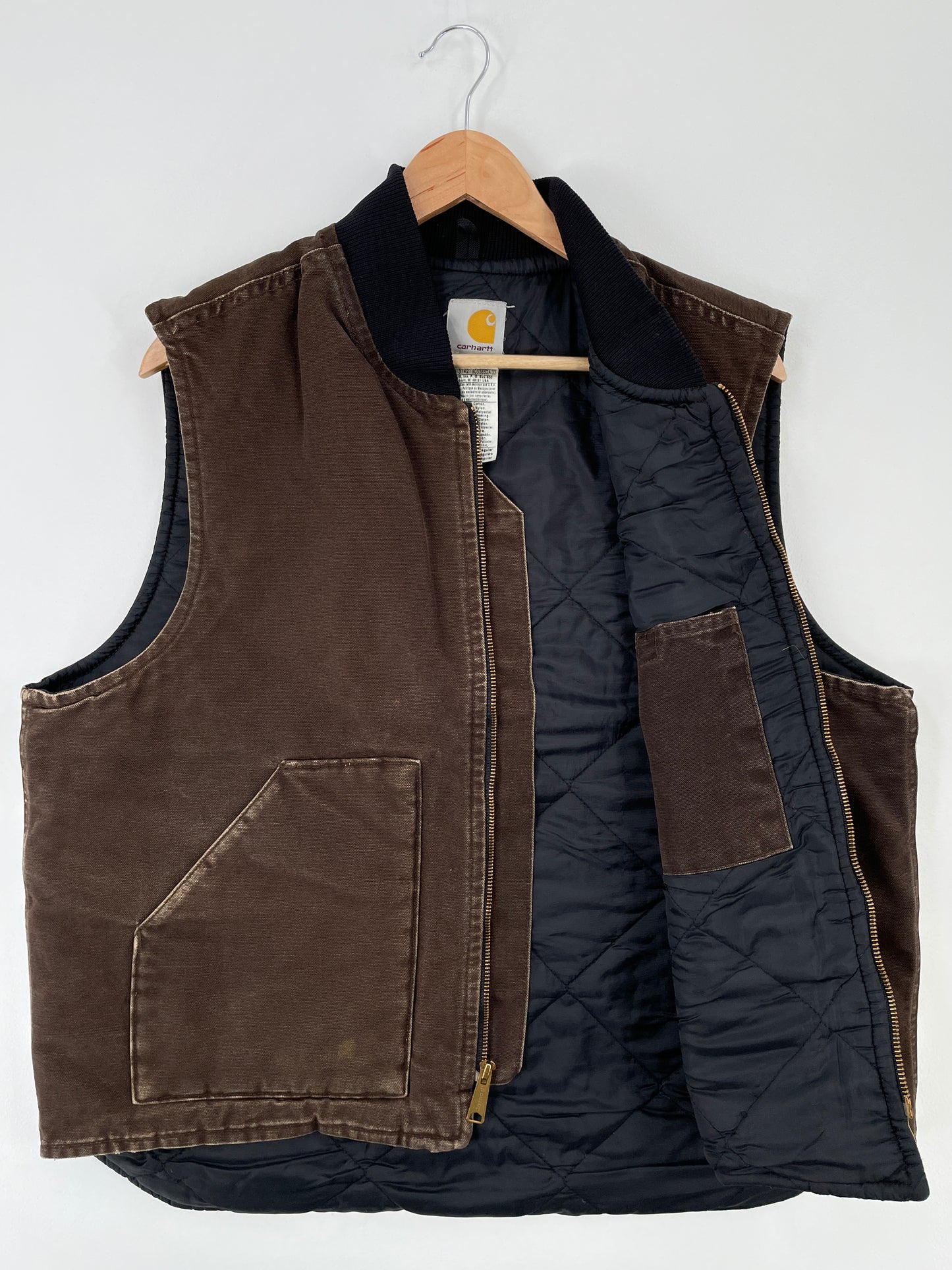 Vintage CARHARTT Size XL Duck Vest / A9157