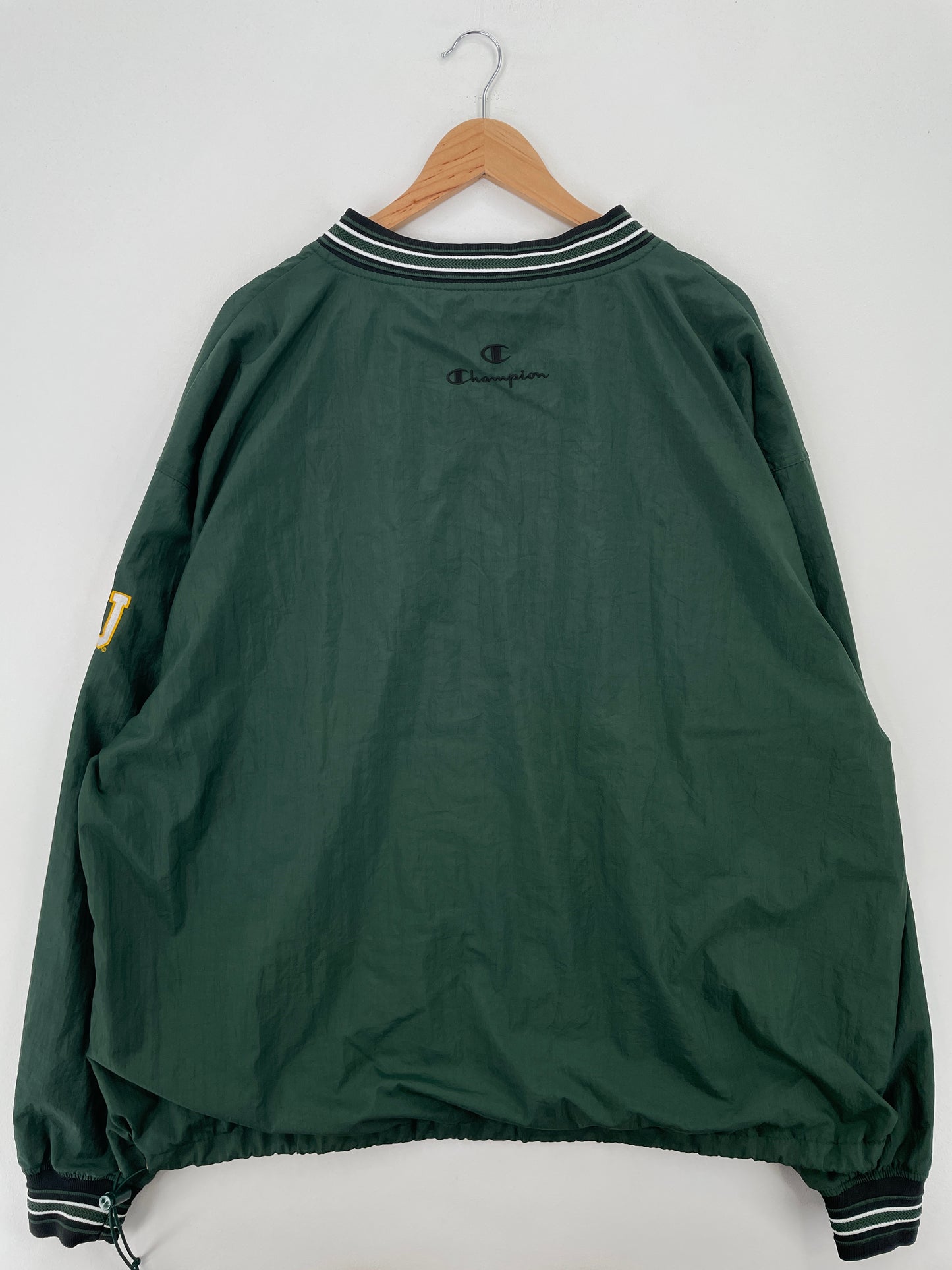 90's BAYLOR Size XXL Vintage College Nylon Jacket / A7170