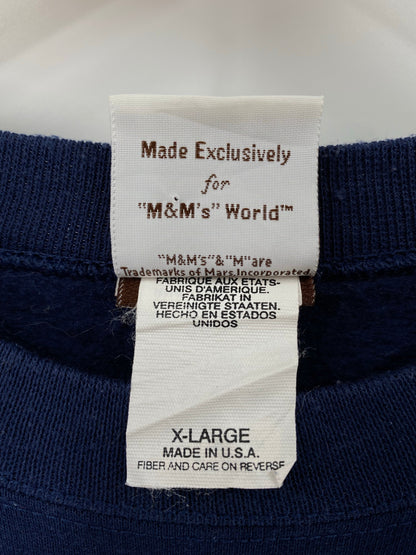 90’s M&M Made in USA Size XL Vintage Sweat-Shirt / A5626