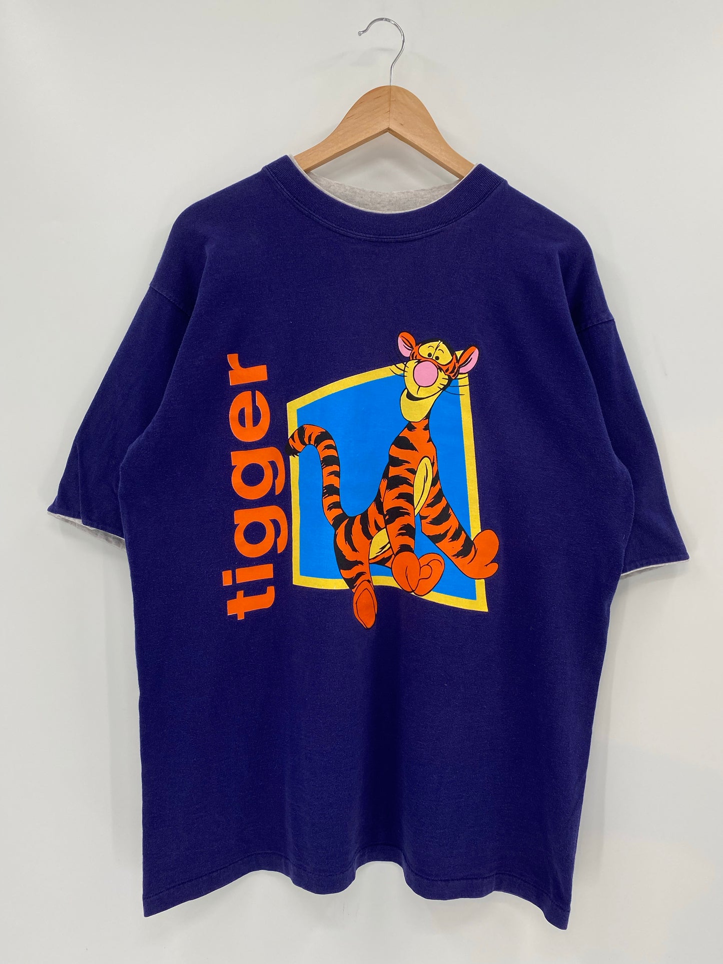 90’s DISNEY TIGGER Made in USA Size XL Vintage T-Shirt / K6373