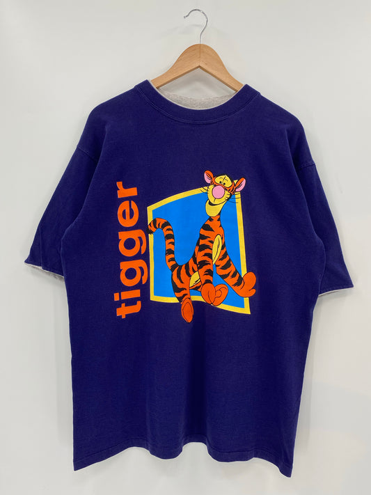 90’s DISNEY TIGGER Made in USA Size XL Vintage T-Shirt / K6373