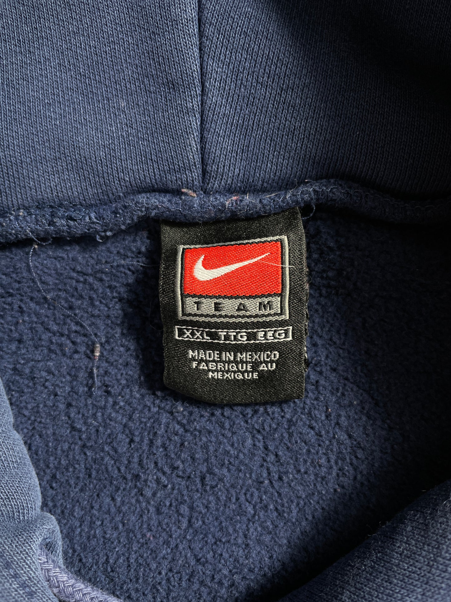00' NIKE AIR Size XXL Vintage Hoodie Sweat-Shirt / A4457