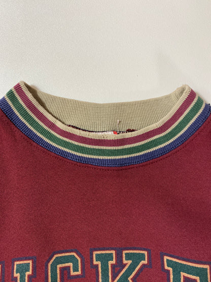 90’s DISNEY MICKEY Made in USA Size Approx.XL Vintage Sweat-shirt / 9652