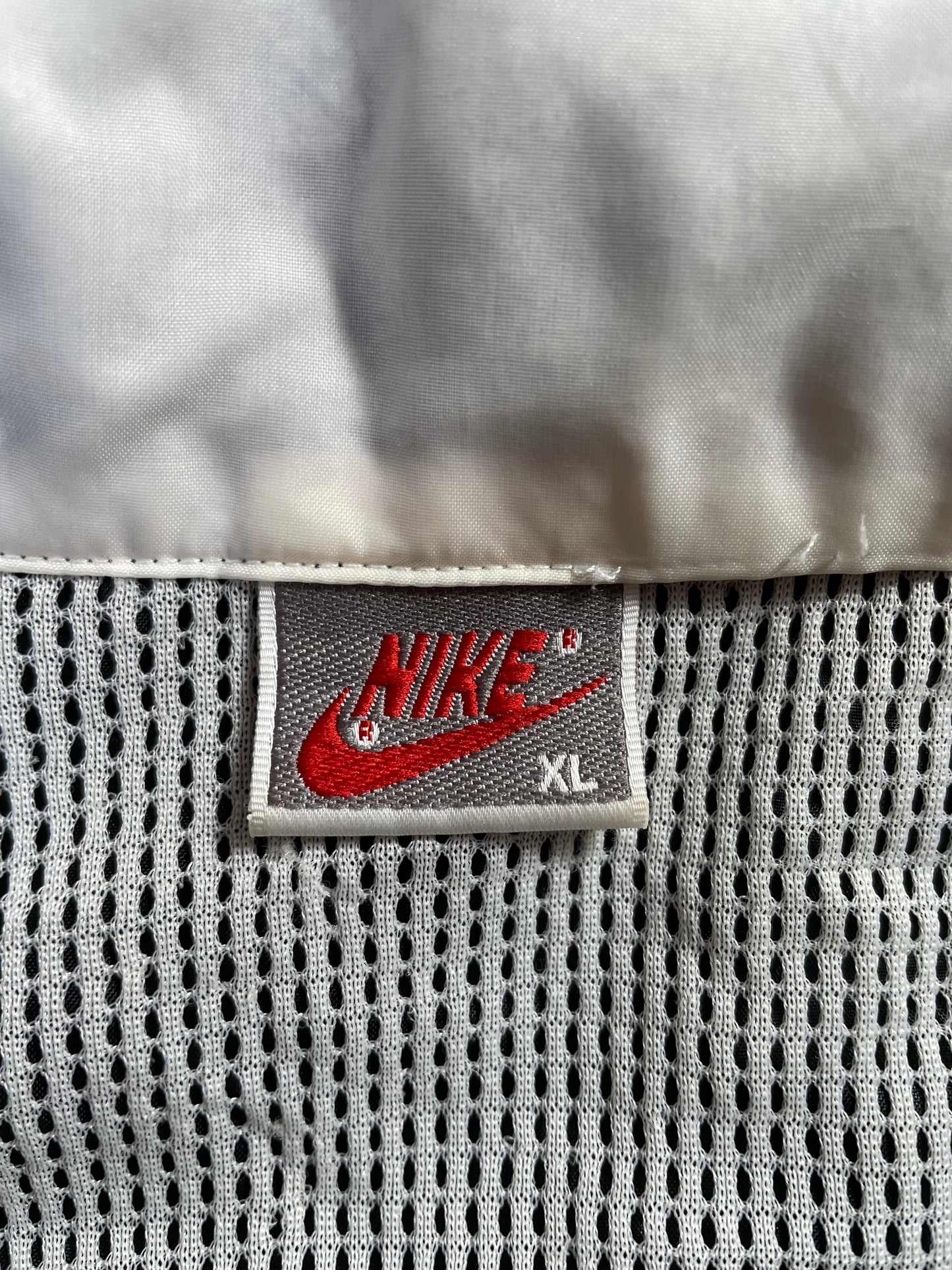 .90's NIKE Silver Tag Size XL Vintage Nylon Jacket / A1790