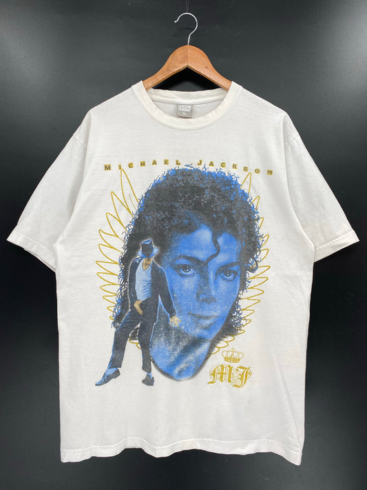 .Vintage MICHAEL JACKSON Size XL Music T-Shirts / K4661
