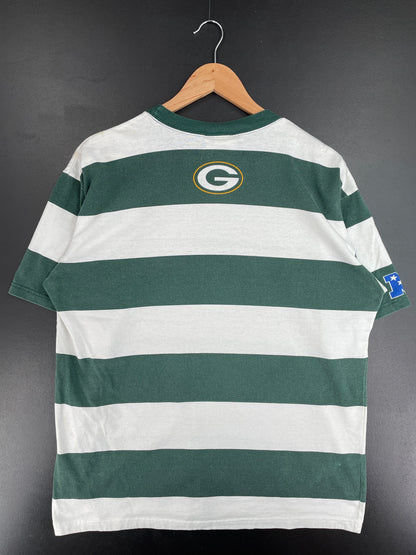1997 GREEN BAY PACKERS Made in USA Size L Vintage NFL T-Shirt / E6025T