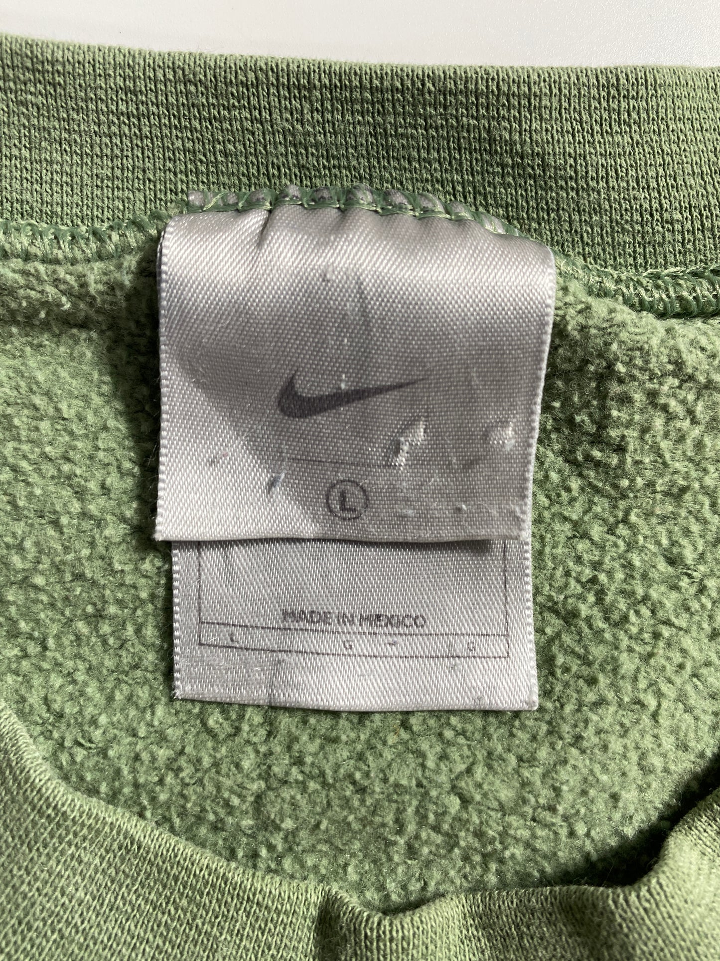 90's NIKE MINI SWOOSH Size L Vintage Sweat-Shirts / A6096