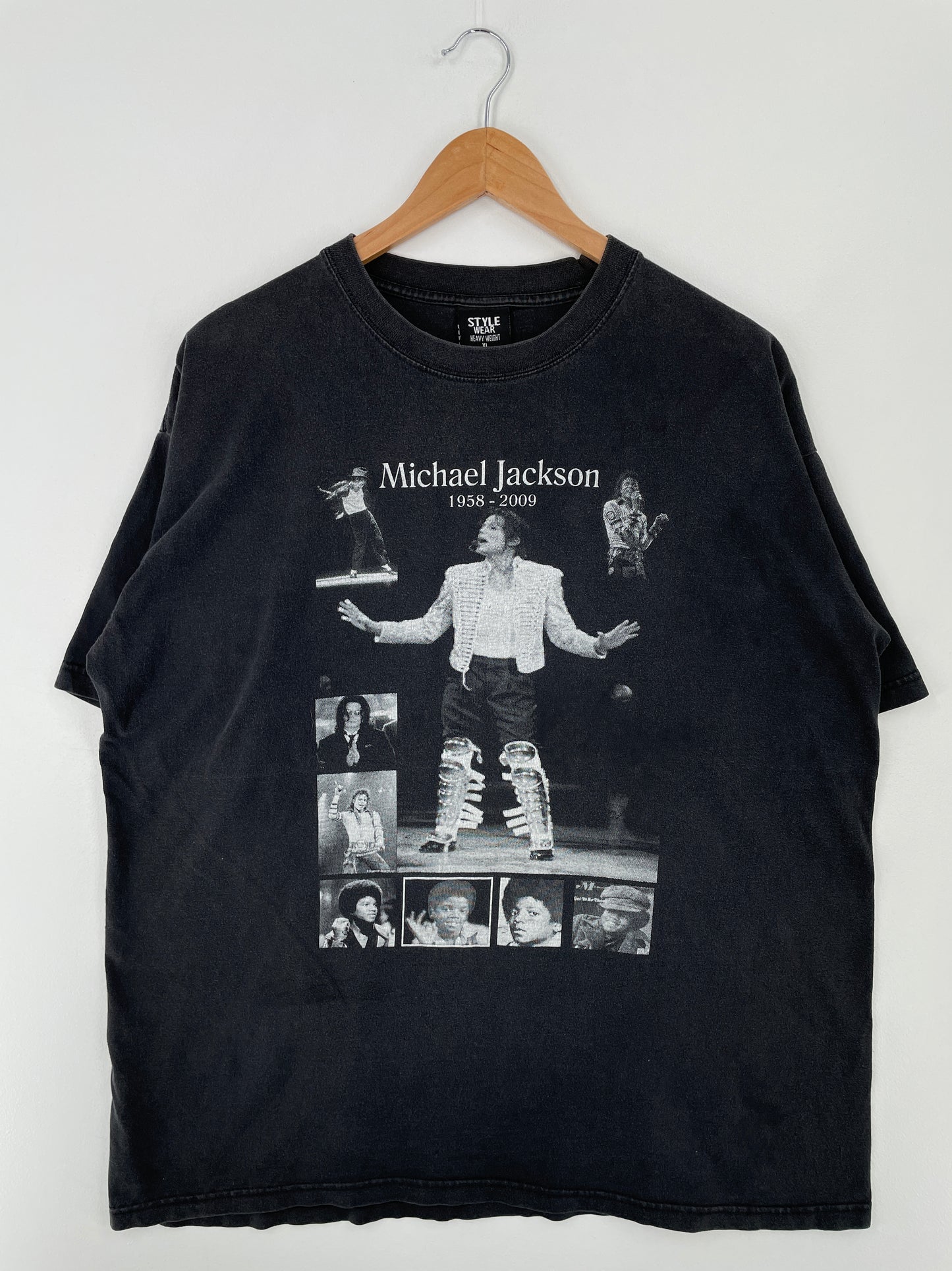 Vintage MICHAEL JACKSON Size XL Music T-shirt / A8996