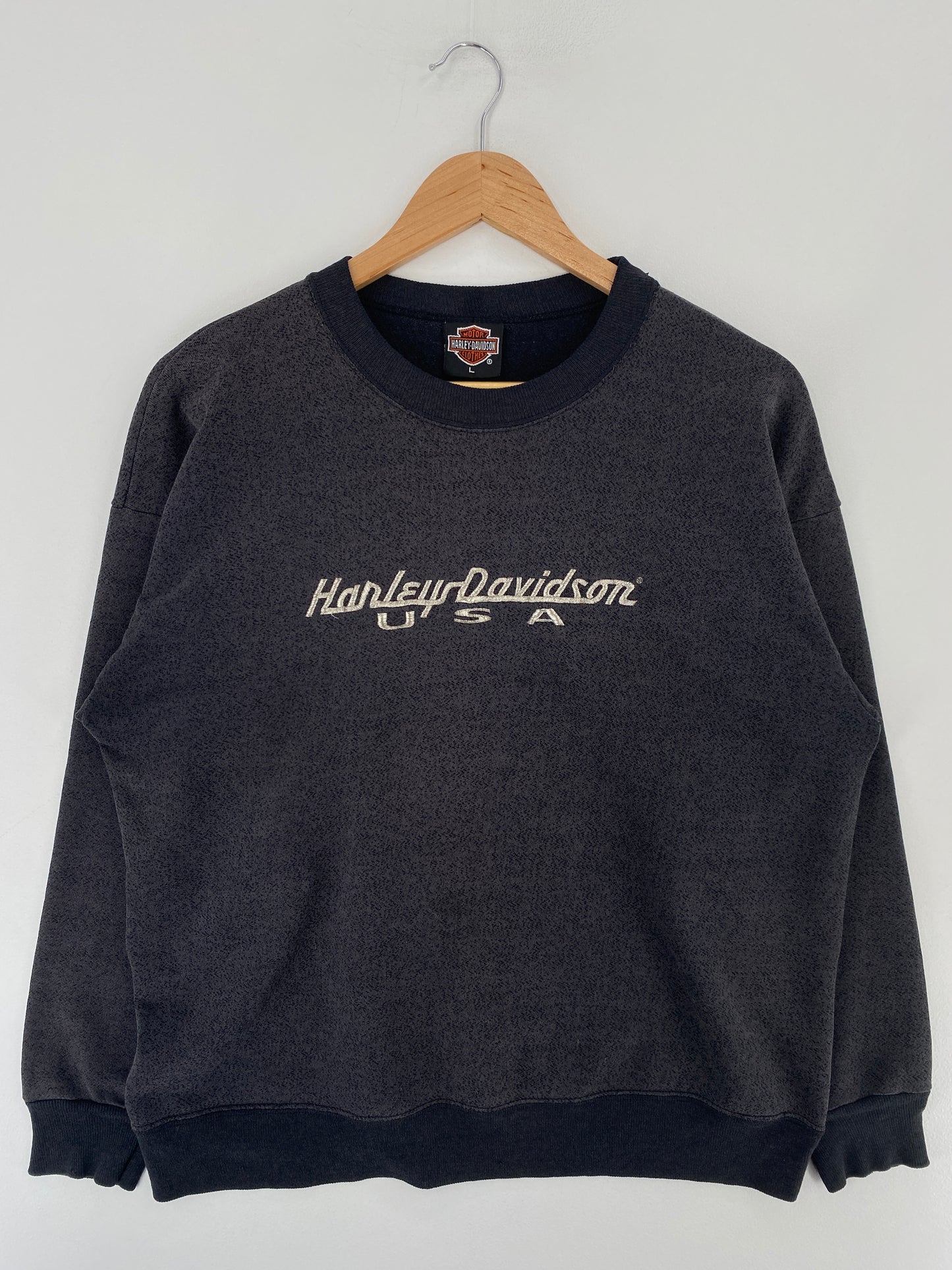 90's HARLEY DAVIDSON Made in USA Size L Vintage Sweat-shirt / E6004S